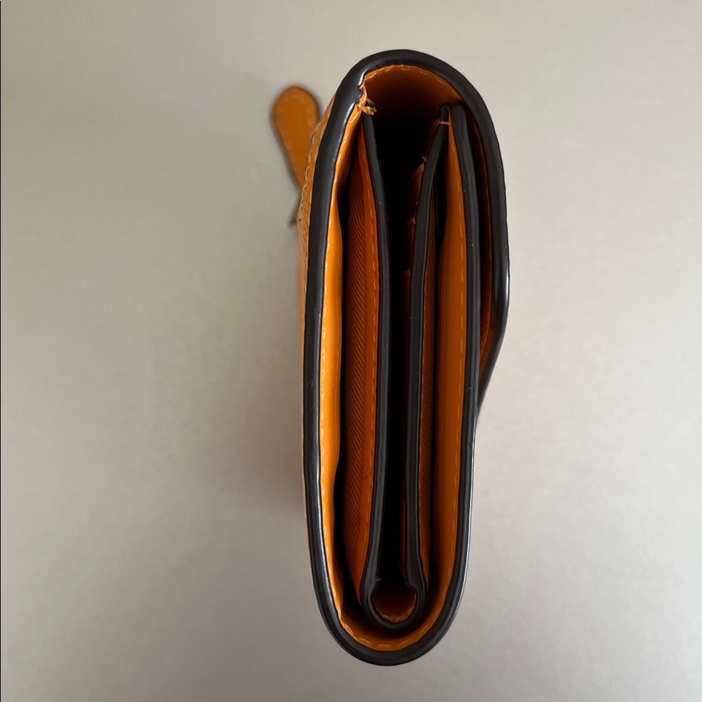 Coach Small Wyn Wallet / Papaya - Picture 4 of 14